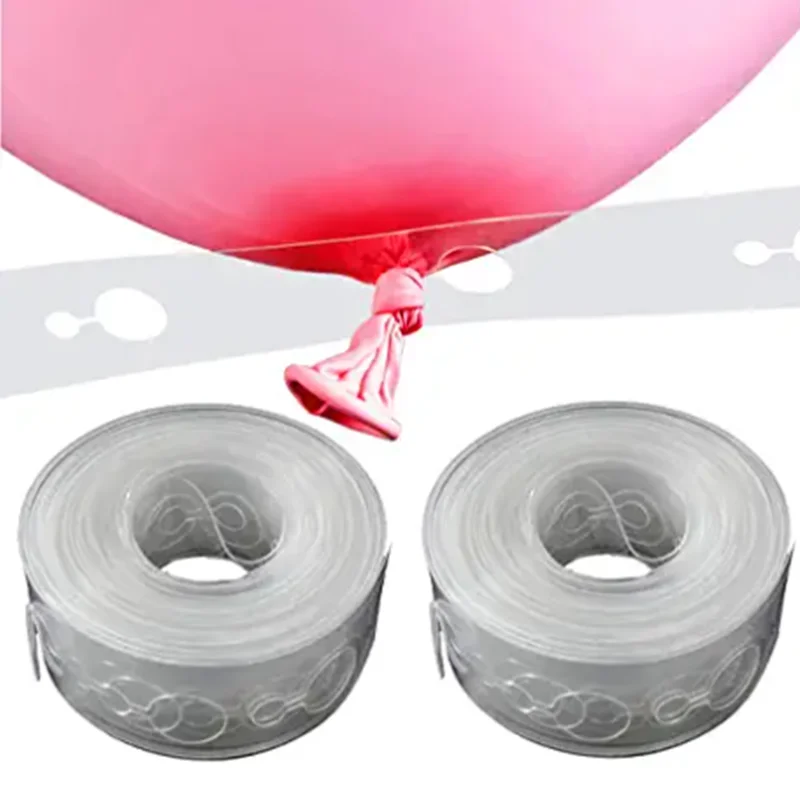 5m Balloon Chain Tape Single/dual Holes Arch Connect Strip Party