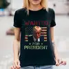 Never Surrender Trump T-Shirt | 2024 Mugshot T-Shirt | Funny Trump 2024 Shirts with Mugshot Design Cool Mugshot T-Shirt 3