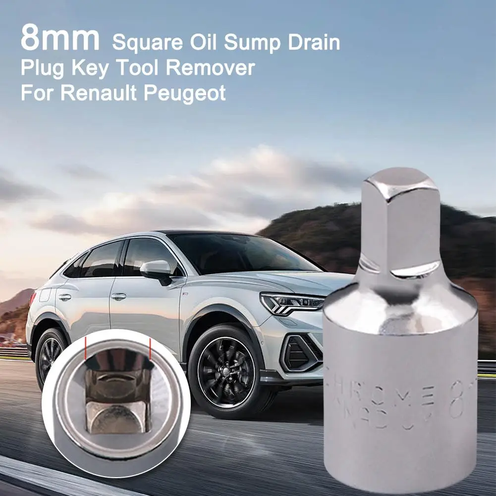 Oil Pan Disassembly Tool 8mm Square For Renault Peugeot