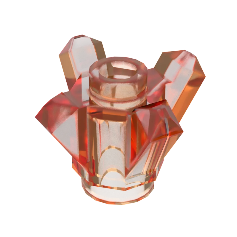 

10PCS High-Tech Assemble Particle 11127 Crystal Stone With Bump Building Blocks Brick Part Toy Gift