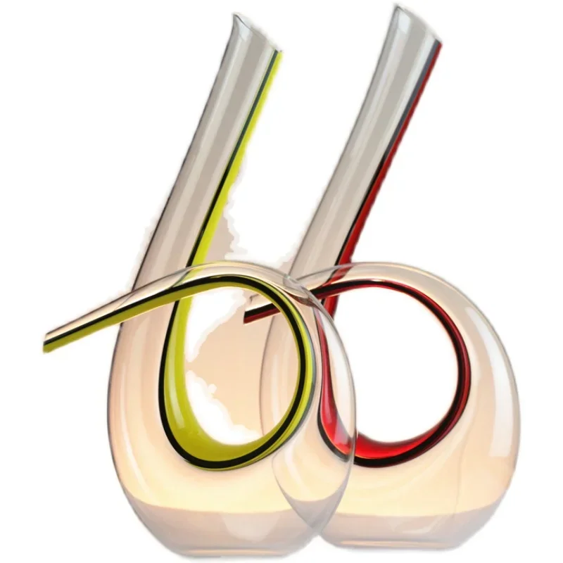 Description Picture 5 of itemEuropean-style Household Transparent Wine Dispenser Crystal Glass Decanter Jug Party Set Holiday Gift