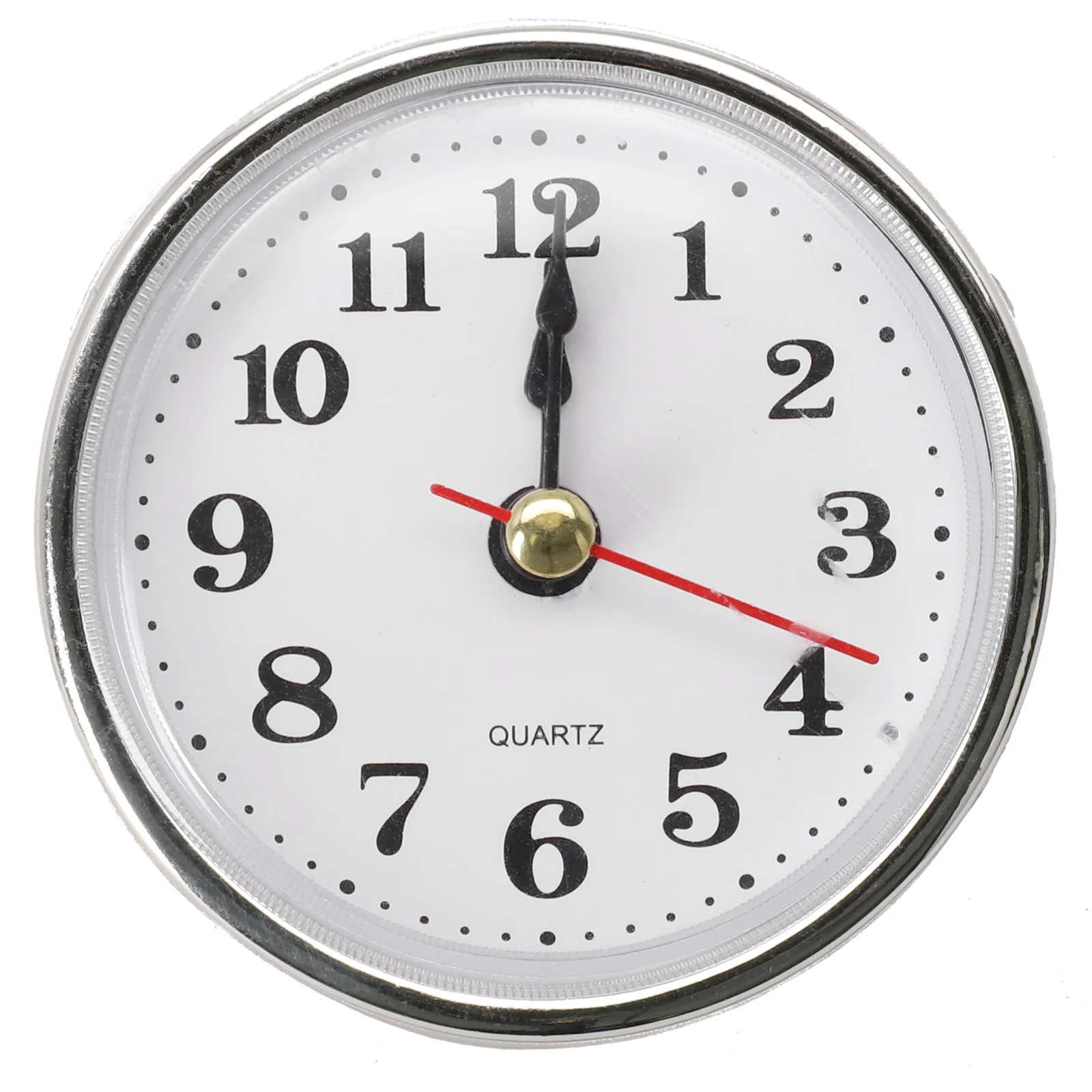Classic Clock Craft Quartz Movement 2 -1/2in 65mm Round Clocks Head Insert Roman Number Mayitr Little Clock Arabic Numbers