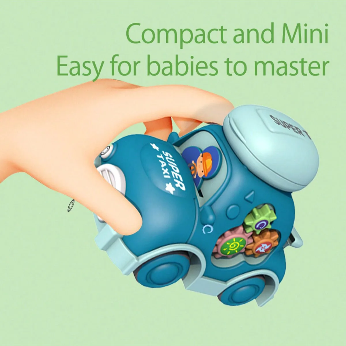 لعبة سيارة التعليم المبكر للأطفال ، معدات السيدان...