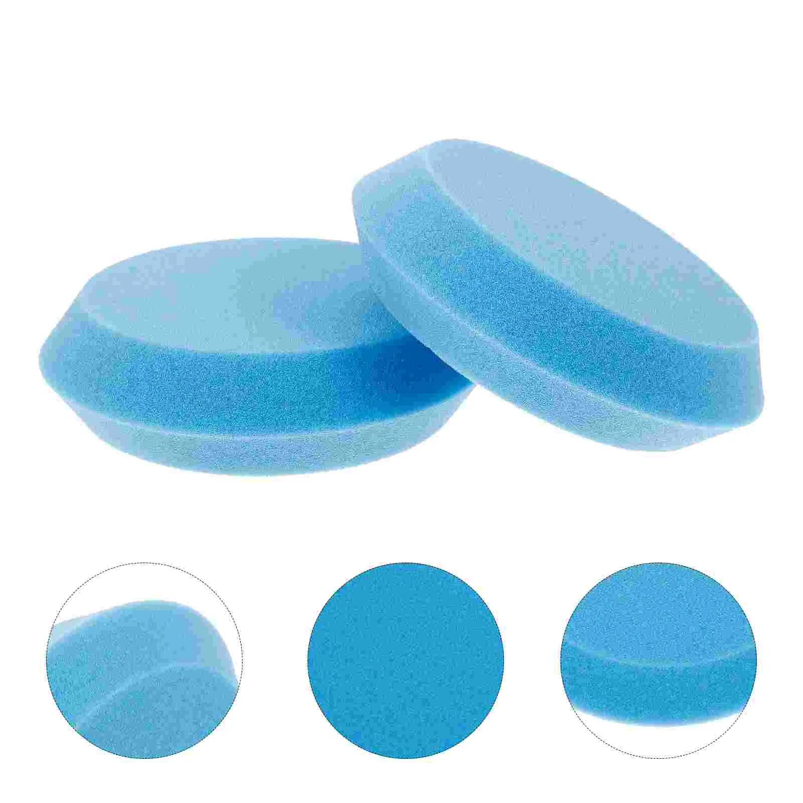 4 Pcs Bowling Ball Polishing Sponge Sponges Balls Portable Pad Professional Reusable Cleaner Pads for Cleaning