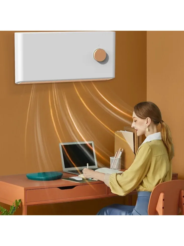 Household Heating and Cooling Dual purpose Heater Mobile Remote Control Small Air Conditioner Wall mounted Heater