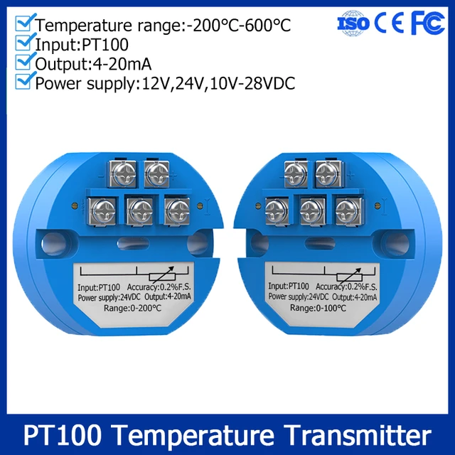 China Sanitary PT100 RTD Remote High Temperature Transmitter