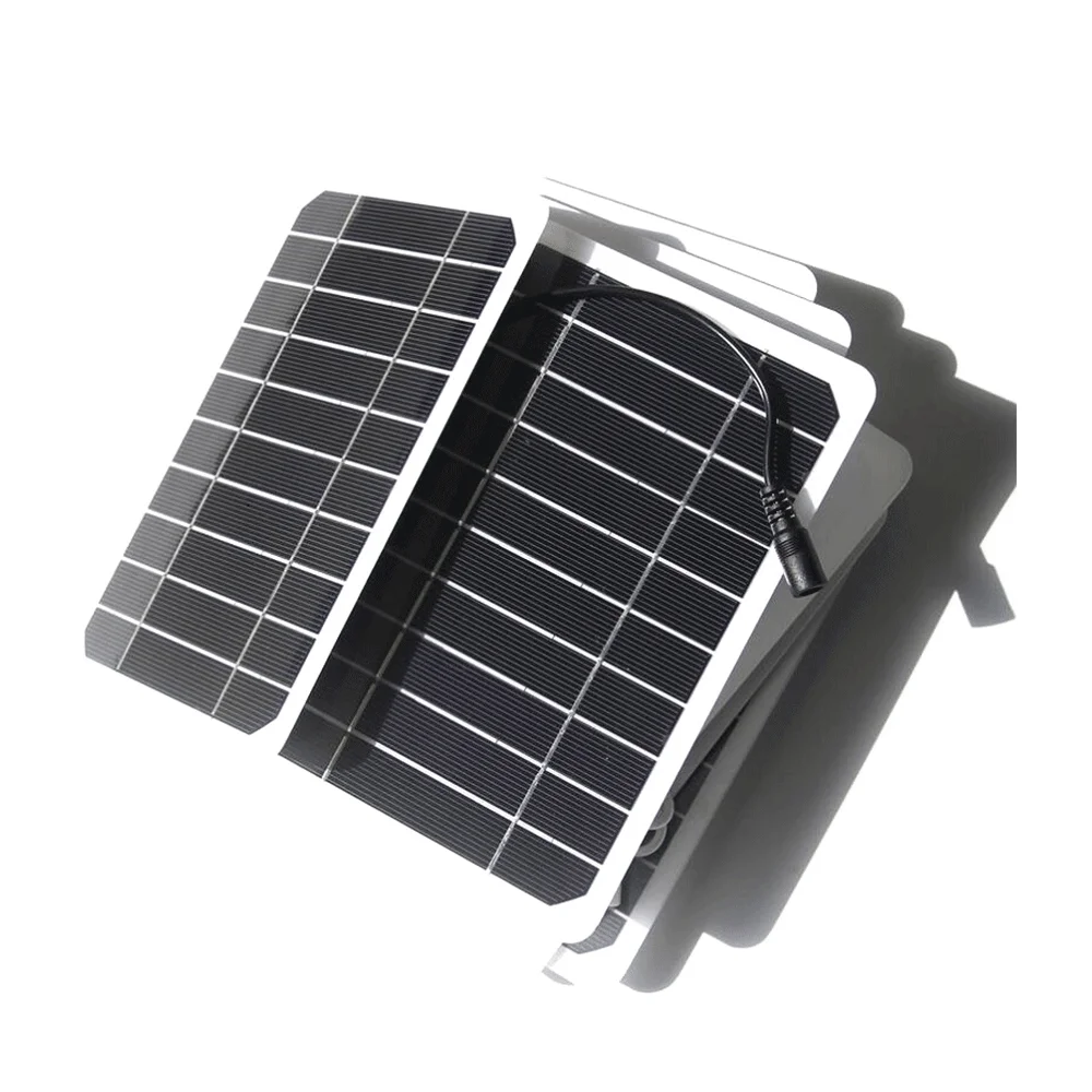 Panneau Solaire Portable 2 W 5 V Avec Port USB - Stabilisateur De Charge Securise Chargeur De Batterie Alimentation Exterieure Pour Camping~p125880264