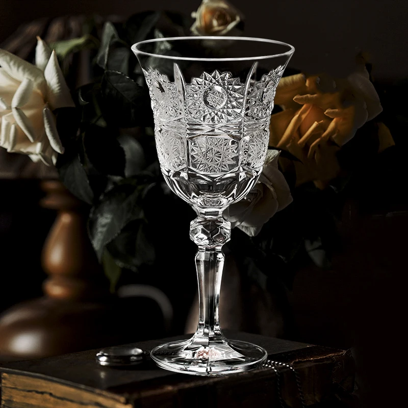 220ml 280ml hand-carved crystal glass Cocktail glass Champagne Wine Bar Hotel Wedding Restaurant