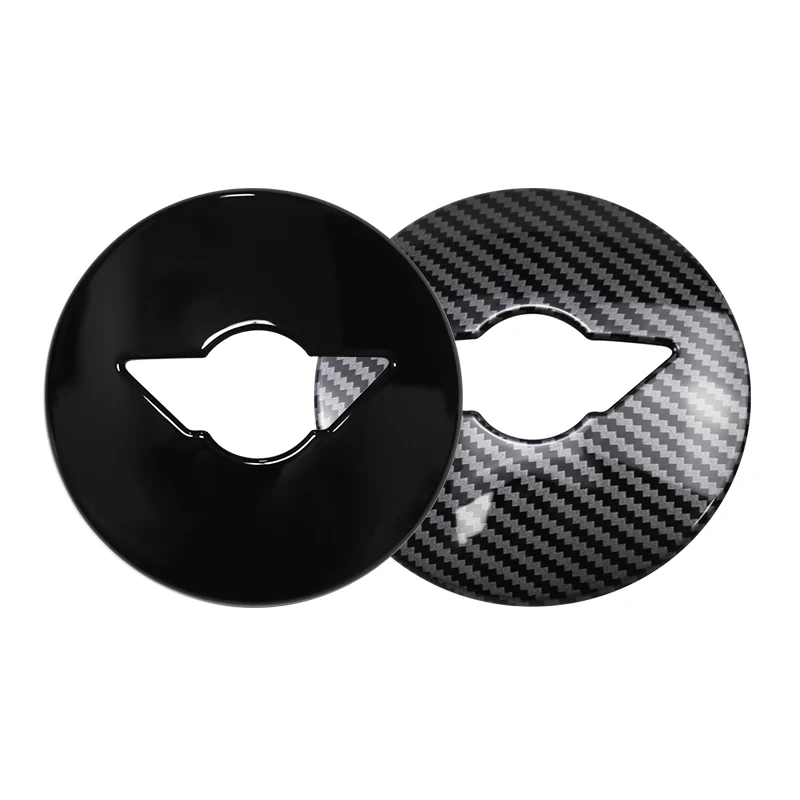 자동차 핸들 장식 커버 센터 수정 스티커, BMW 미니 쿠퍼 JCW F54 F55 F56 F57 F60 인테리어 액세서리