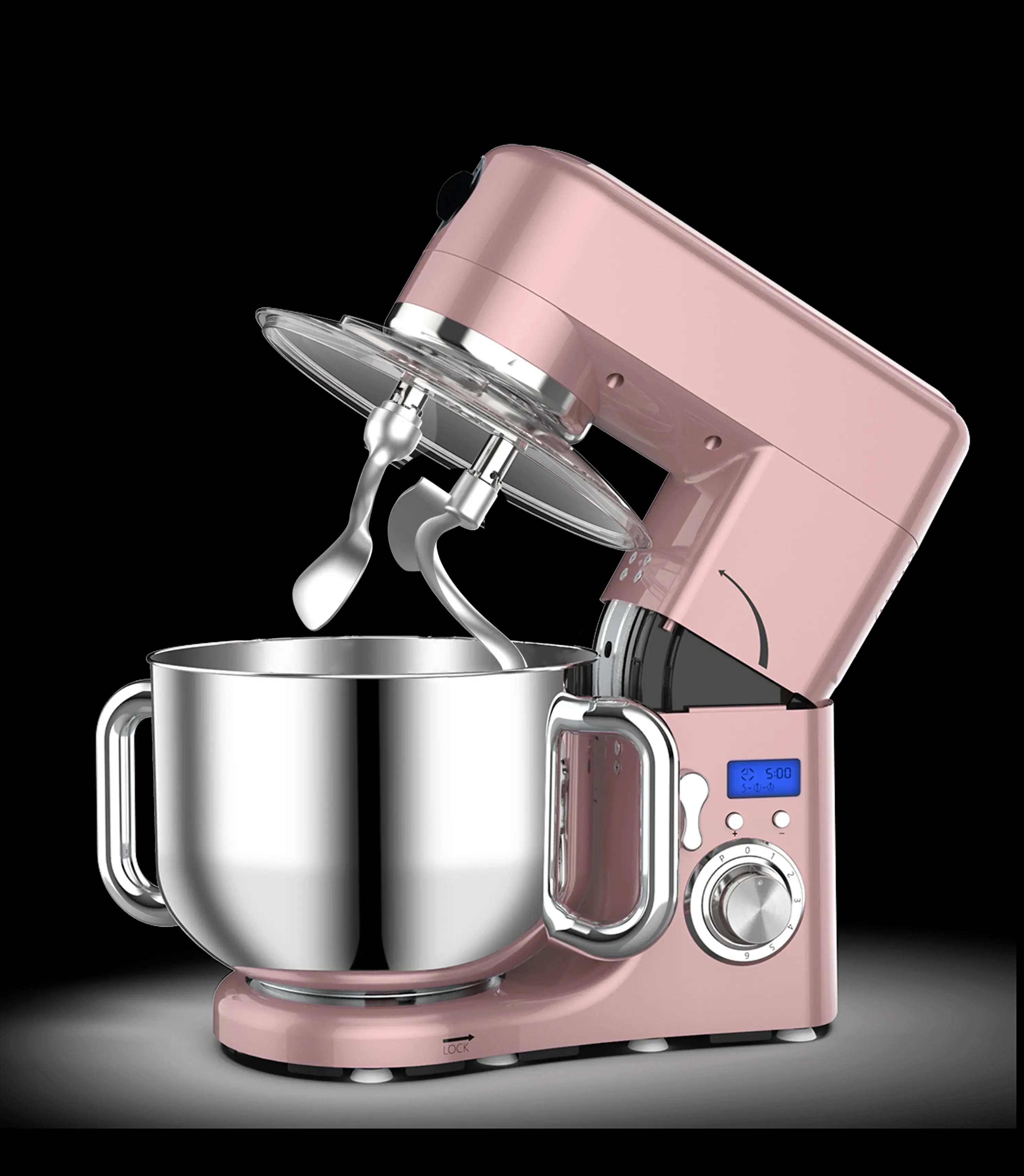 Europe Hot sale Electric mixer Silent Dough Kneading Machine Fully Automatic Multifunctional machine
