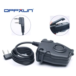 Element Z-Tactical Peltor Style Portable Headset Waterproof PTT for BaoFeng UV-5R UV-82 Kenwood GT-3 Hand Mic Two Way Radio