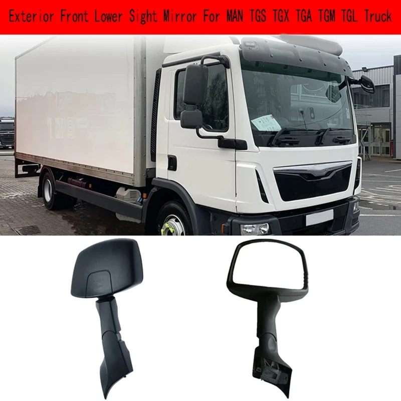 

Наружное зеркало заднего вида для MAN TGS TGX TGA TGM TGL, зеркало заднего вида для грузовика, зеркало для слепых зон, 81637306660