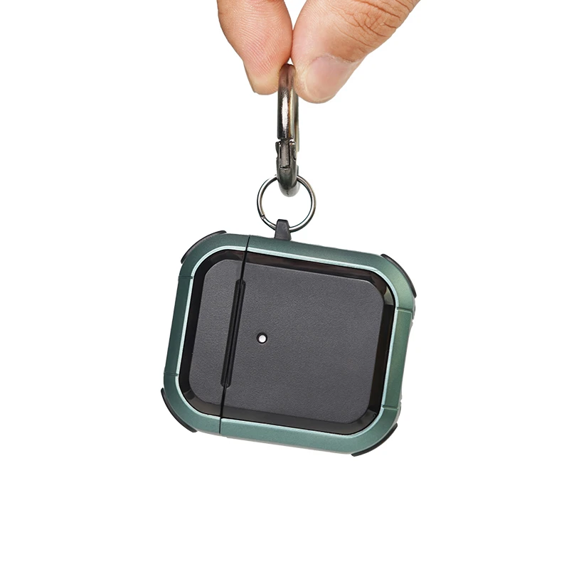 Premium TPU Anti-Fall Earphone Cover with Keychain Design