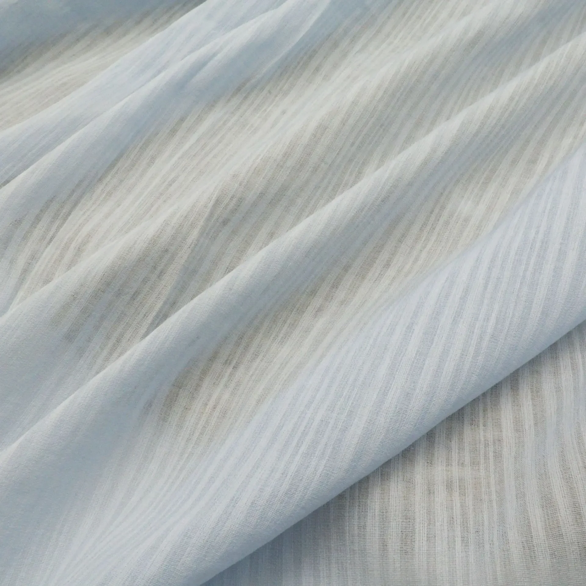 YH-62303 Polyester Cotton Vertical Stripe Embroidery Fashion Fabric Spring Summer Striped Shirt Sun Protection Weave Cloth