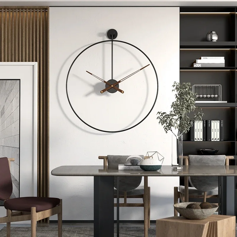 Orologi Da Parete Dal Design Moderno Lancette Orologio Da Parete In Metallo A Batteria Arredamento Minimalista Decorazione Nordica Reloj De Pared Sogg