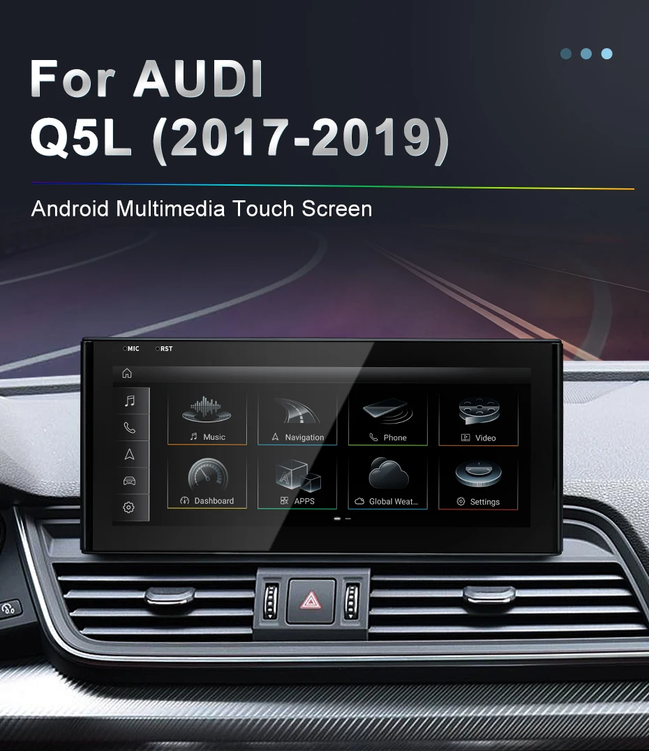 Qualcomm Snapdragon 680 6225 2.4GHz Wireless CarPlay Auto For AUDI Q5 2018 2020