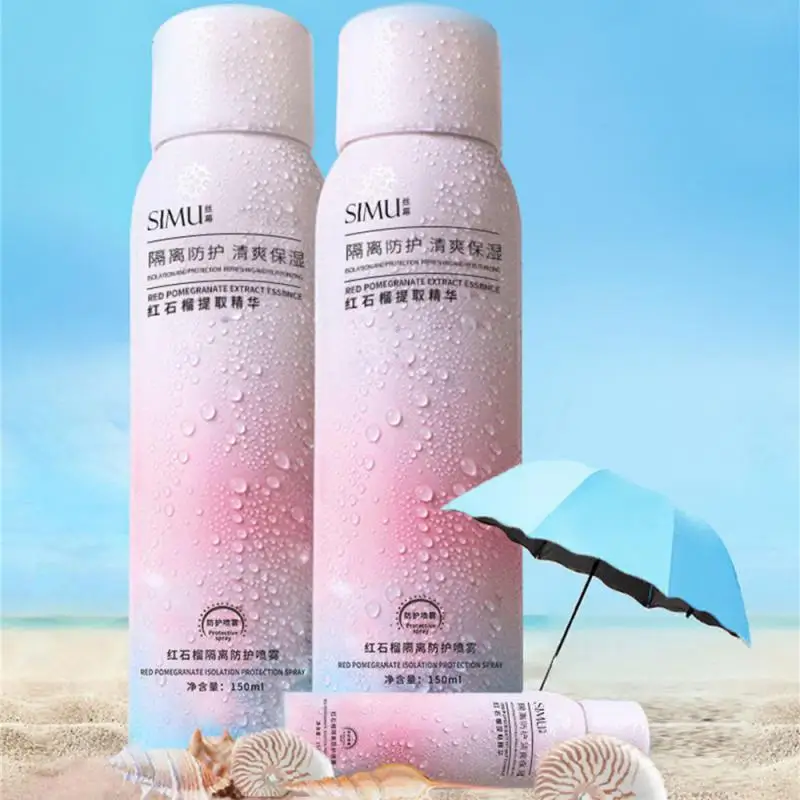 Whitening Sunscreen 50+ Pomegranate Spray Sunscreen Lotion UV Protection Cream To Whiten The Dark Summer Magic Anti UV Spray