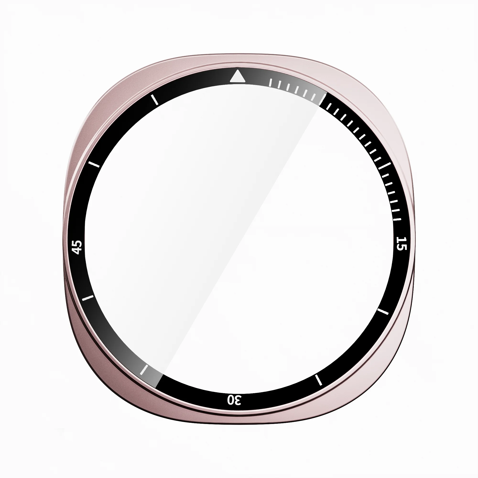 Premium Tempered Glass and PC Protective Watch Case - Full Coverage Bumper Cover for 44mm/40mm Smartwatches