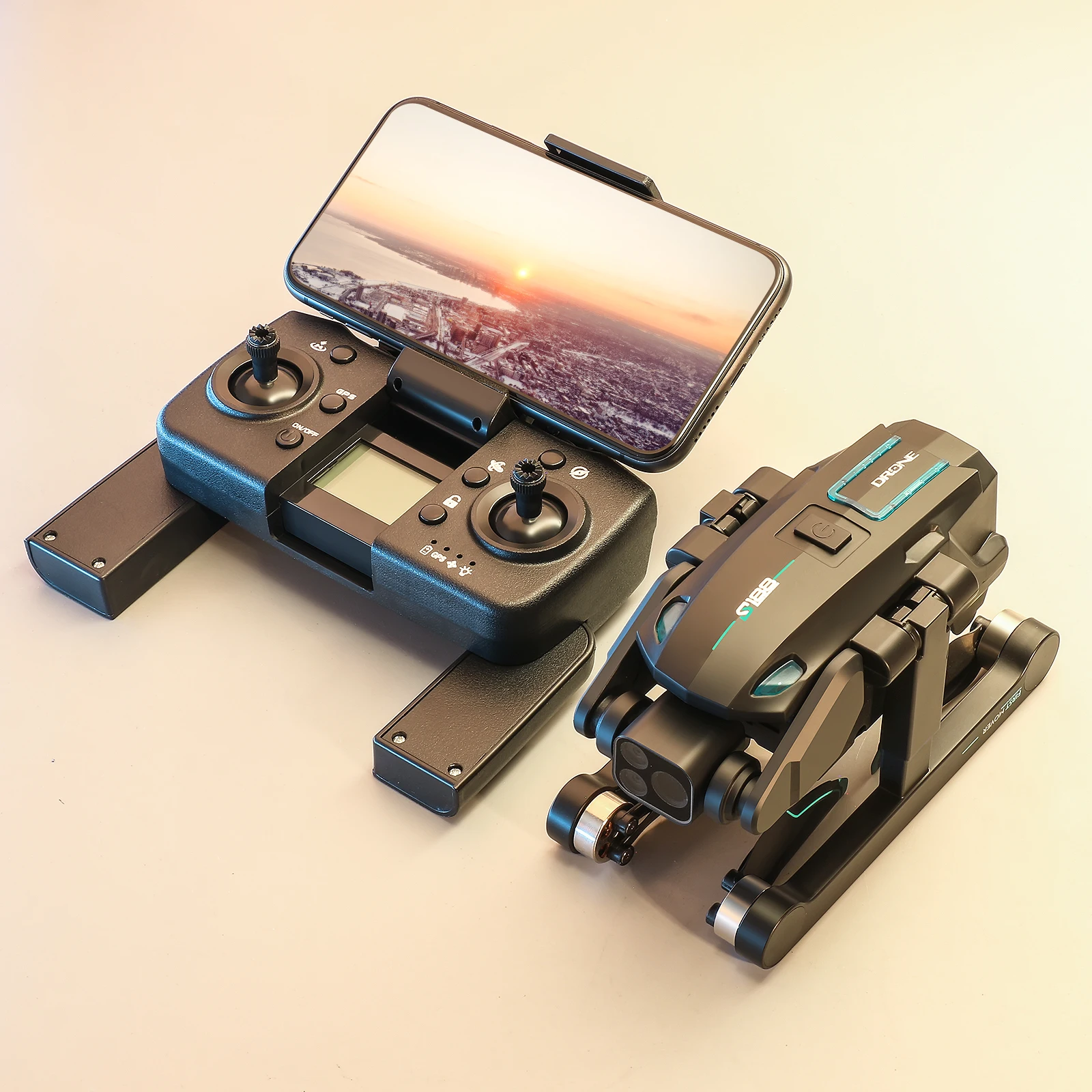 S188 4K GPS Drone: 4-Way Obstacle Avoidance & 20 Mins Flight