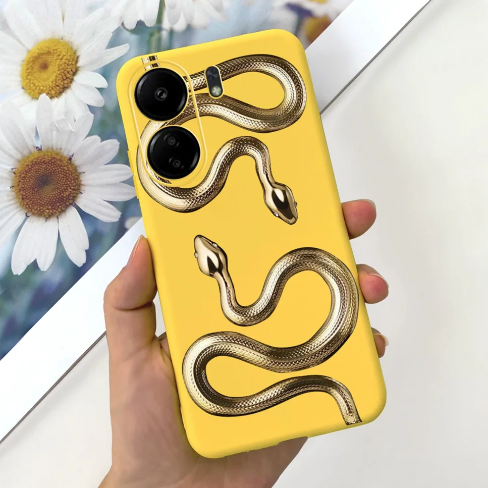 For Xiaomi POCO C65 Case Cute Cartoon Cat Painted TPU Silicone Back Cover For Xioami POCO C65 POCOC65 C 65 6.74 Phone Case Funda