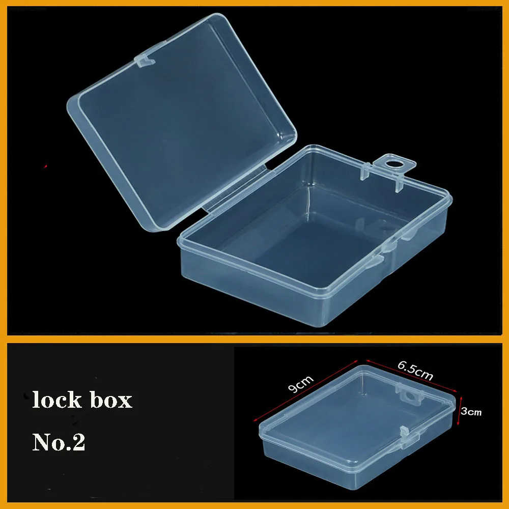 21 Pezzi Scatole Porta Oggetti In Plastica Trasparente, 20 Mini Contenitori Con Coperchio + 1 Organizer Grande