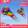 9KM 3.5m Shaped Kite Line Laundry Spinning Windsock Super Turbine with Ball Bearing Swivel for Kite Festival (Accept wholesale) 1