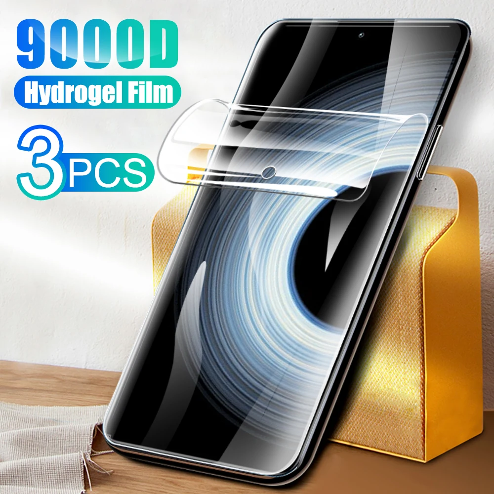 

3PCS Front Screen Soft Hydrogel Film For Xiaomi Redmi K50 Ultra redmy k50 k 50 Ultra 50k k50Ultra 6.67inch Clear Protective Film