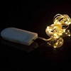Copper Wire Curtain LED String Lights Holiday Lighting Fairy Garland For Christmas Tree Wedding Party Decoration Curtain Natal 4