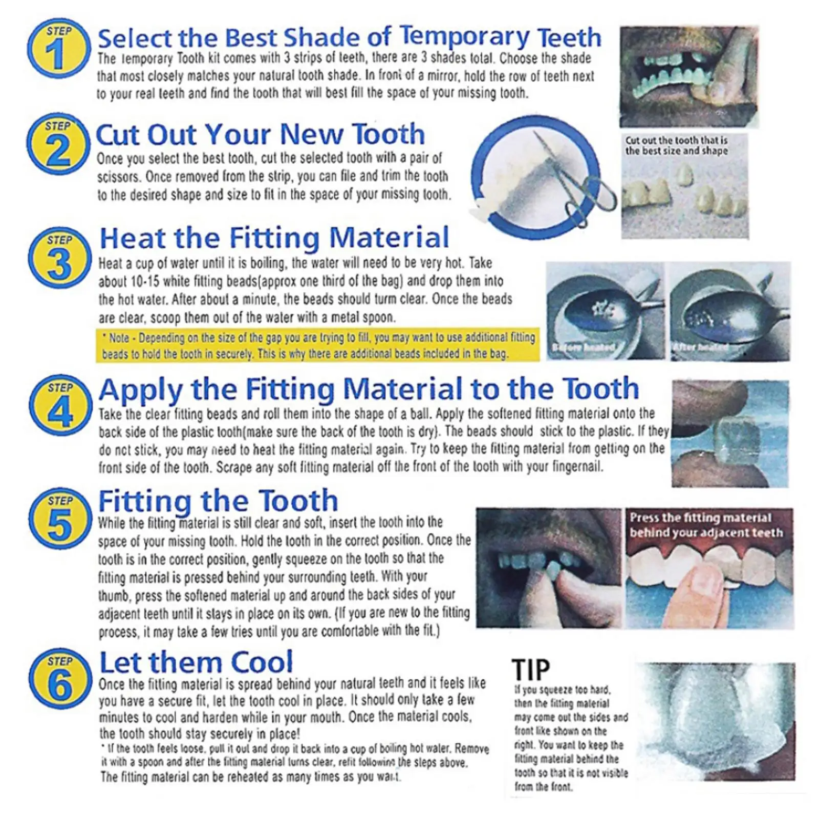 

Мягкие силиконовые виниры с фитинговыми бусинами, Настраиваемые временные