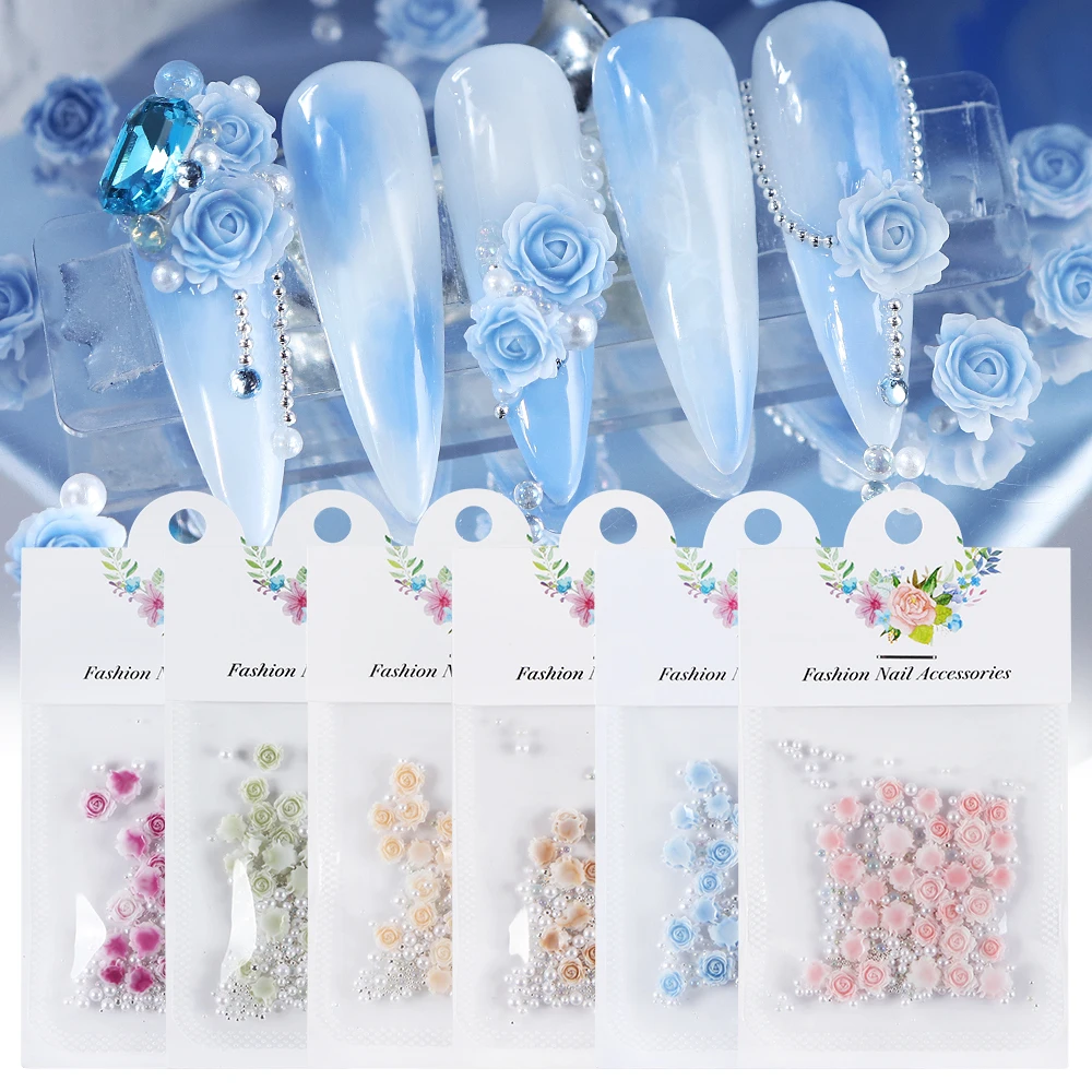 M ] ページXIRIUS Rose 2088 ネイルパーツ 30pcs Rose Design