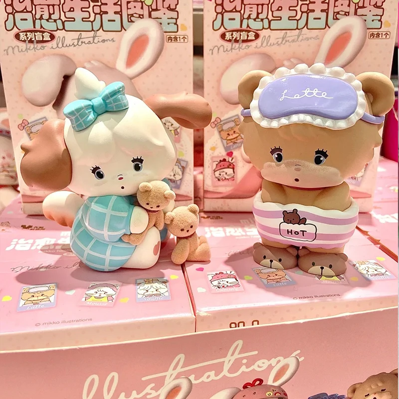 その他 POPMART Mikko Mousse Latte Souffle Cammy Mikko illustration Dress Up Version | Bear Latte Dog Souffie