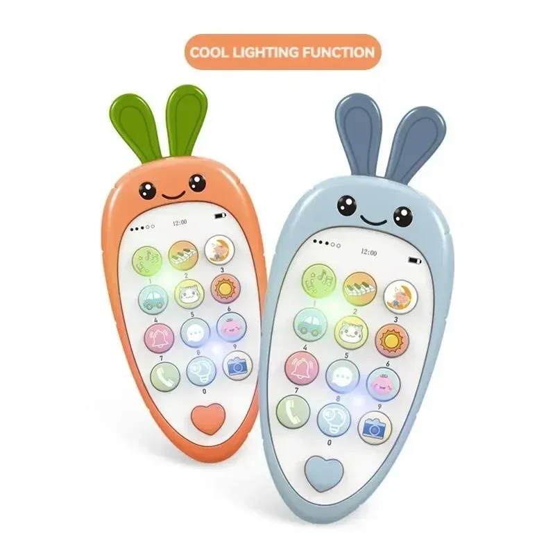 Simulated Biting Mobile Phone Toy for Early Education with Music and Story Learning