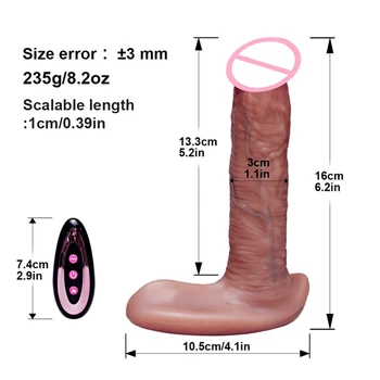 Telescopic Remote Control Dildo Vibrator Realistic Huge Penis Gay Heating Silicone Anal Dick Sex Toys For Women Erotic Products Telescopic Remote Control Dildo Vibrator Realistic Huge Penis Gay Heating Silicone Anal Dick Sex Toys For