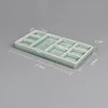 Ceramic Square Palette Multi-grid Watercolor Oil Paint Tray Adult Beginner Portable Art Supplies Jingdezhen Firing 3