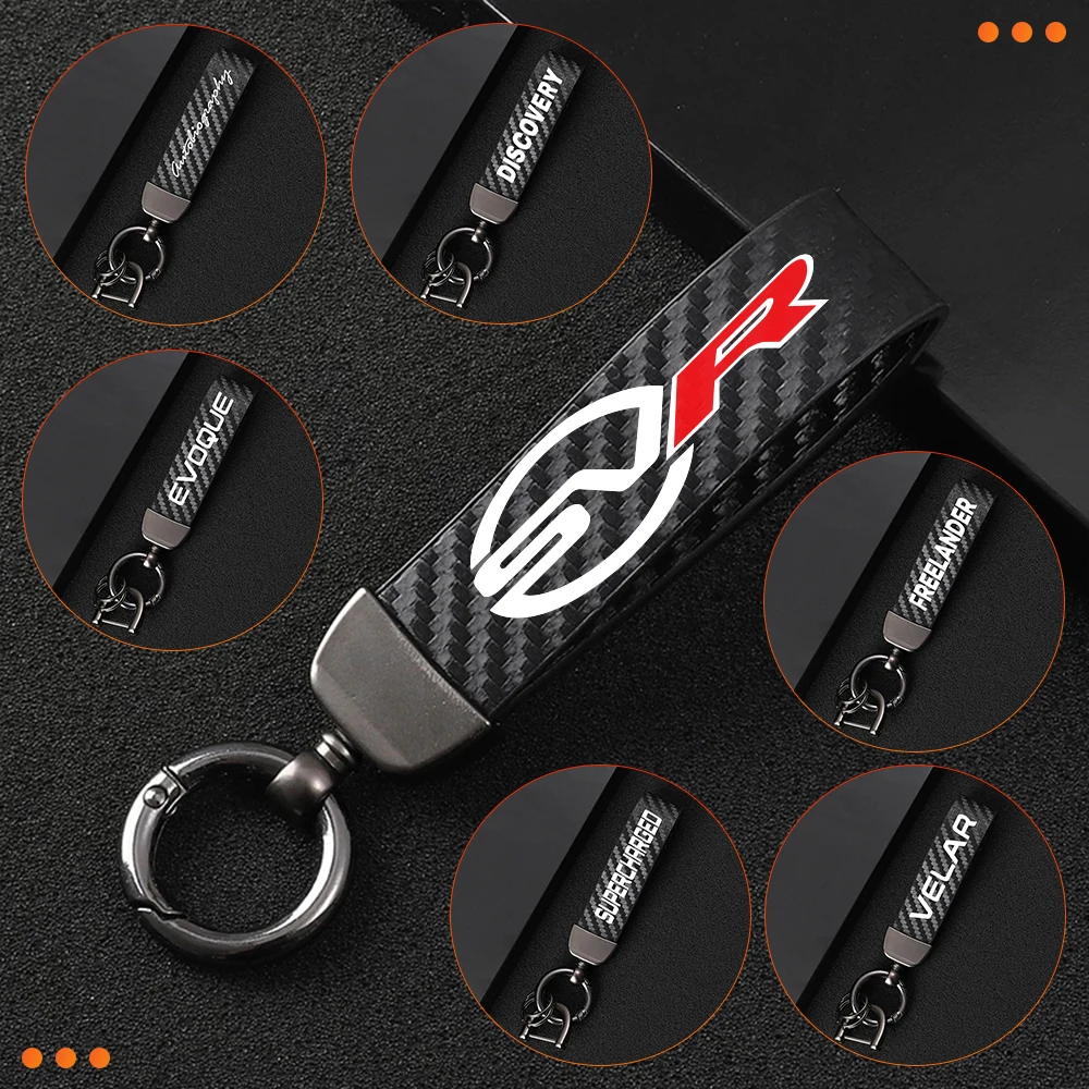 Per Landrover Autobiografia Defender Discovery Evoque Freelander Supercharged Svr Velar Car Keys Corda Strap Portachiavi Accessori
