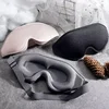 3D Sleep Mask Blindfold Sleeping Aid Eyepatch Eye Cover Sleep Patches Eyeshade Breathable Face Mask Eyemask Health Care for Rest 1