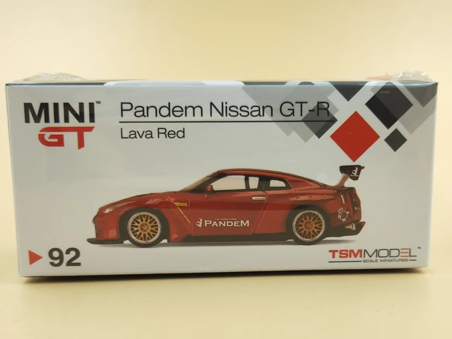 MINIGT 1:64 96 GTR R35 pandem Collectible Rocket Rabbit modified