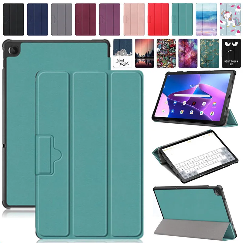 

For Lenovo Tab M10 3rd Generation 10.1 Inch 2022 TB-328FU/TB-328XU Auto Wake-up Sleep Flip Case Ultra-Thin Stand Tablet Cover