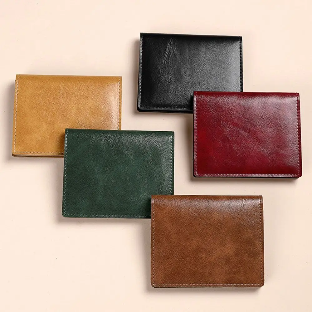 Simple Ultra-thin Credit Card Bag RFID Multi Card Slot Cash Holder Card Holder Women Men