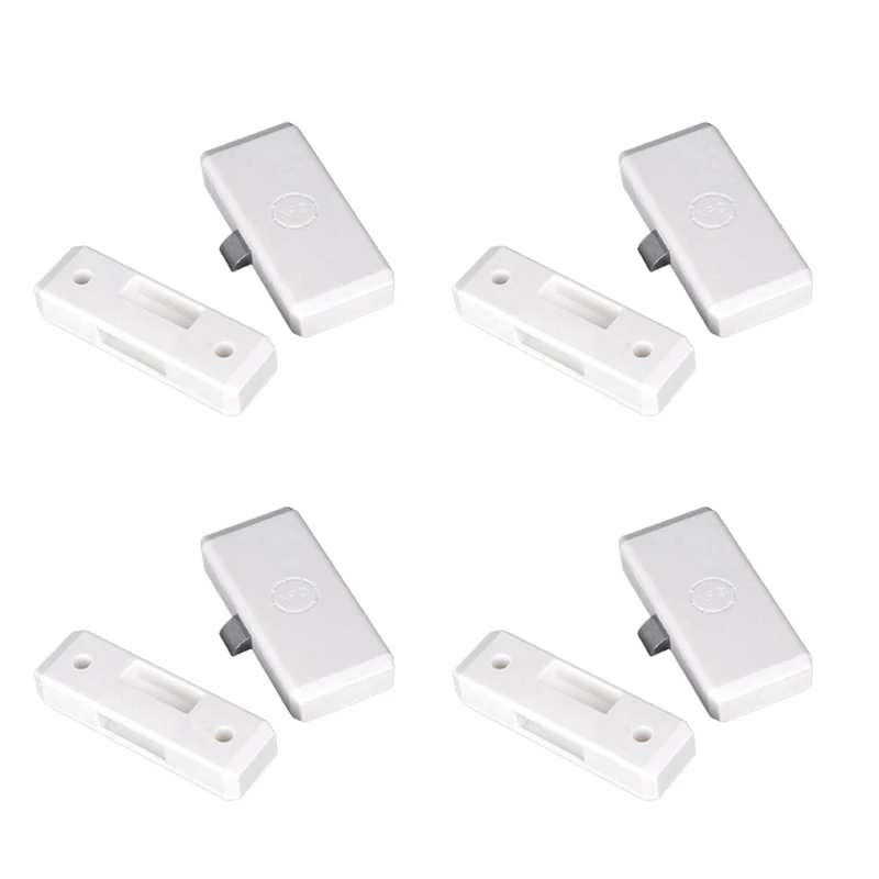 

4X Smart Tuya Drawer NFC Sensor Lock Keyless Invisible No Hole File Cabinet Lock Wardrobe Locks APP Bluetooth