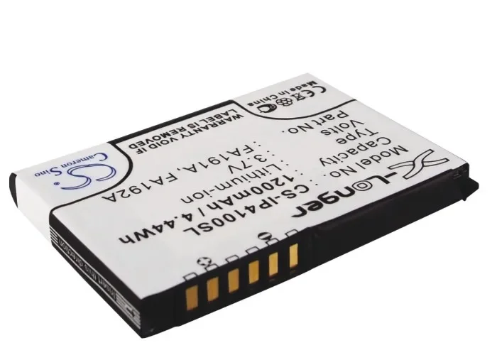 Batteria Cs 1200Mah Per Hp 343110-001 Modello Fit Hp Ipaq H4100 H4150 Ipaq H4155 Ipaq H4135