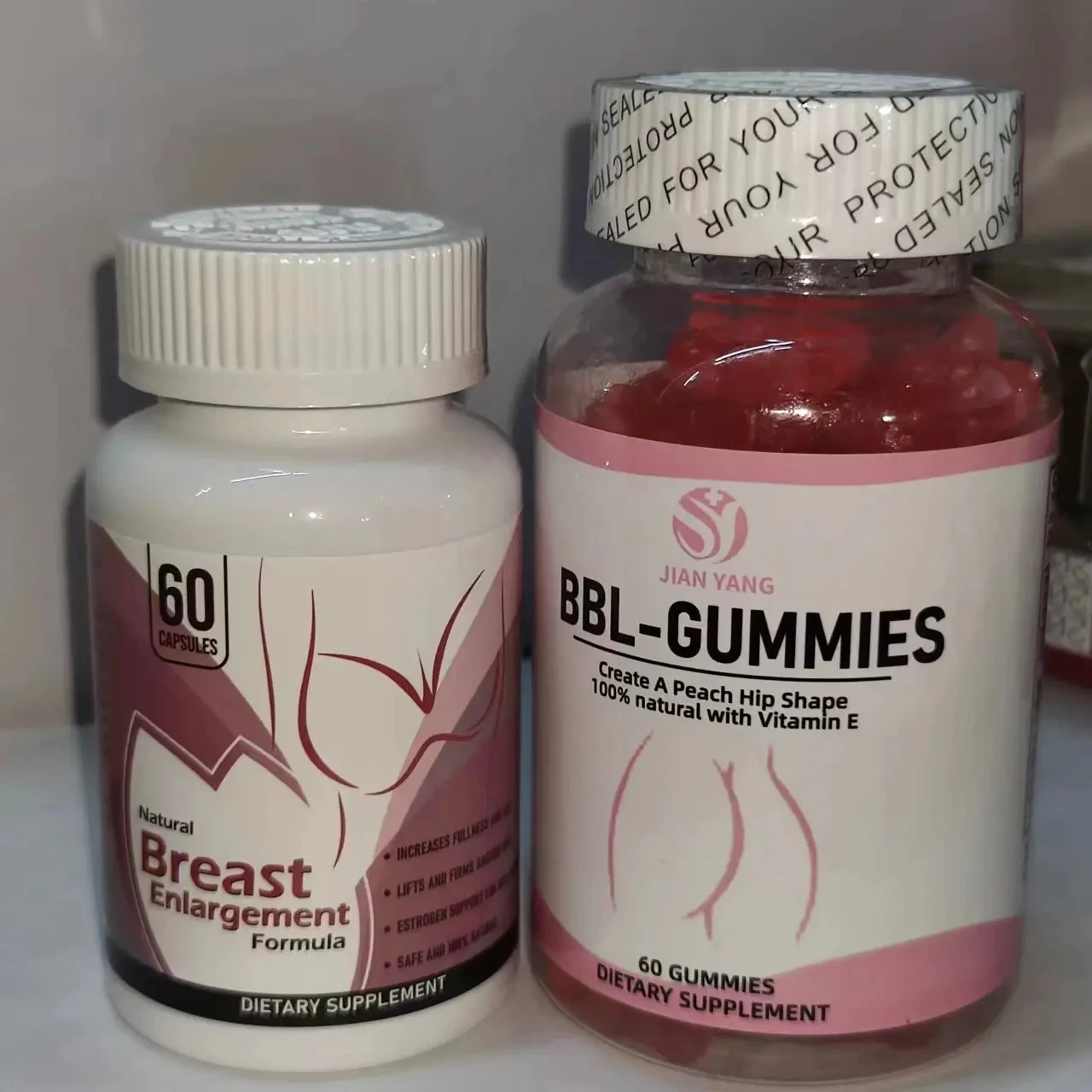 

2 Bottle Candy BBL Gummies Supplementing the body with dietary fiber