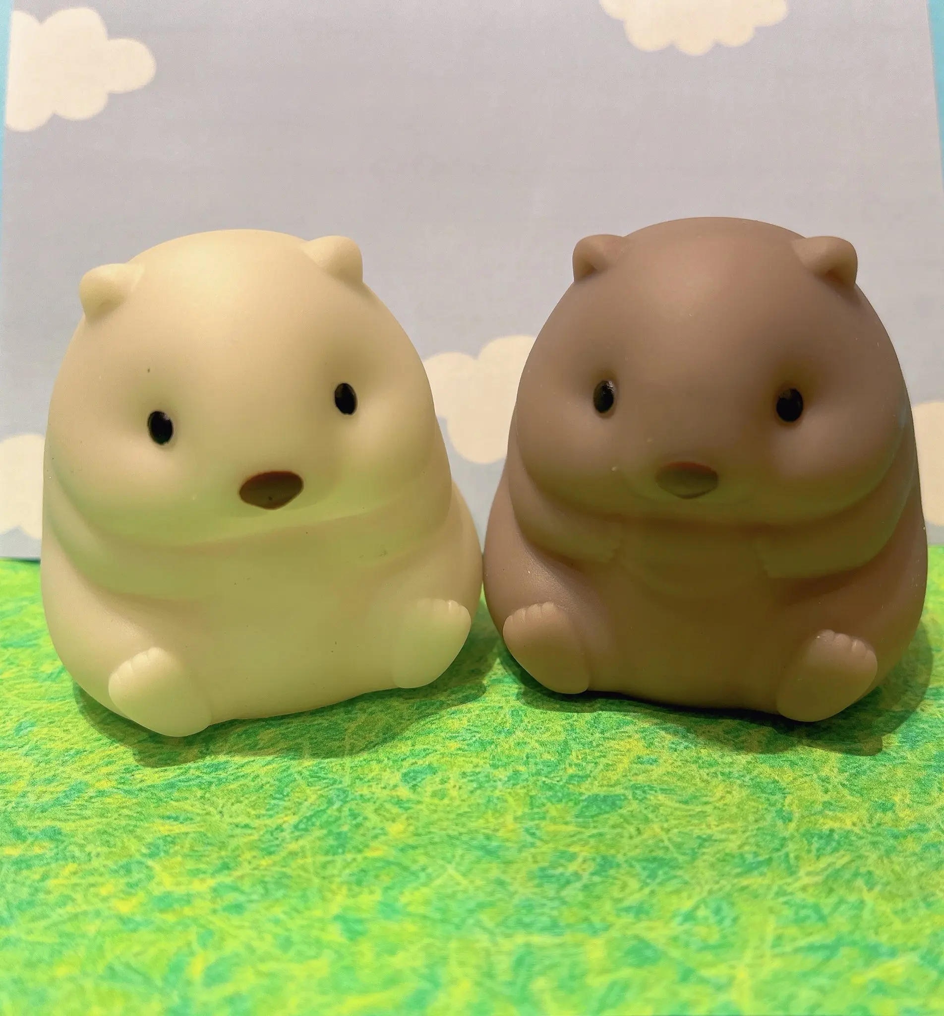 Original genuine Yell capsule toys cute kawaii Pukyuto! Wombat