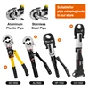 TH/U/V/VAU/M/VUS Type Die for Pex Pipe Crimping Tool GC-1632/CW-1632 Crimping Moulds 16, 20, 26, 32mm Hydraulic Crimper Jaws Kit 6