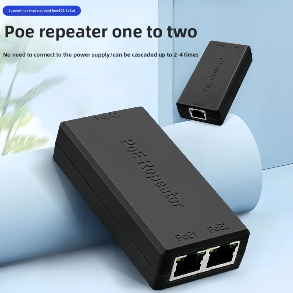 1000Mbps POE Injector 24V/48V 0.5A 24W Desktop POE Power Injector ...