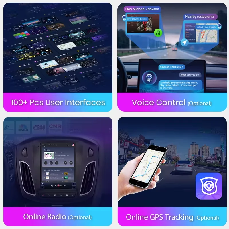 Junsun Radio con pantalla de 9,7 pulgadas estilo Tesla para coche Android, para Opel Insignia Buick Regal 2009-2013, inalámbrico para Apple CarPlay, pantalla IPS, reproductor de vídeo estéreo multimedia, sistemas inteligentes para automóvil, 2 Din, autorradio, unidad principal, navegación GPS, BT, 4G, DSP, RDS 5