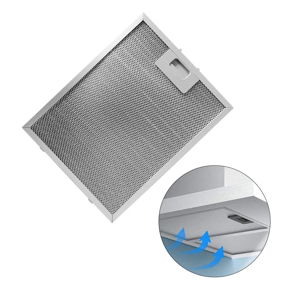 

Filter Cooker Hood Metal Mesh Extractor Vent Filter 230x260x9mm Stainless Steel Kitchen Hood Grease Filter Extractor Fan Vent