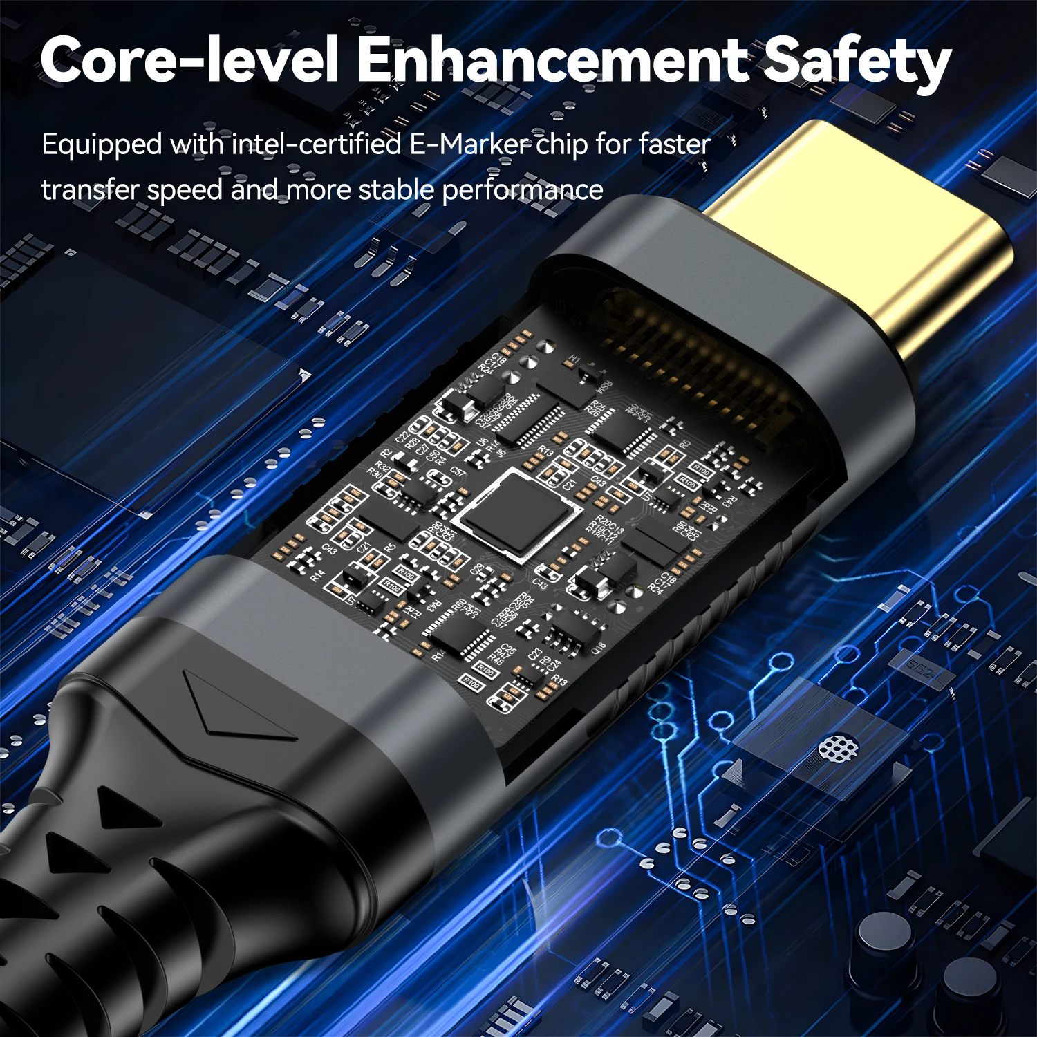 Thunderbolt 5 Type-C Cable 16K@30Hz 8K 48V/5A PD240W 80Gbps Type-C to USB C type c cable for iphone 15 Pro Tablet Switch Laptop MacBook Pro