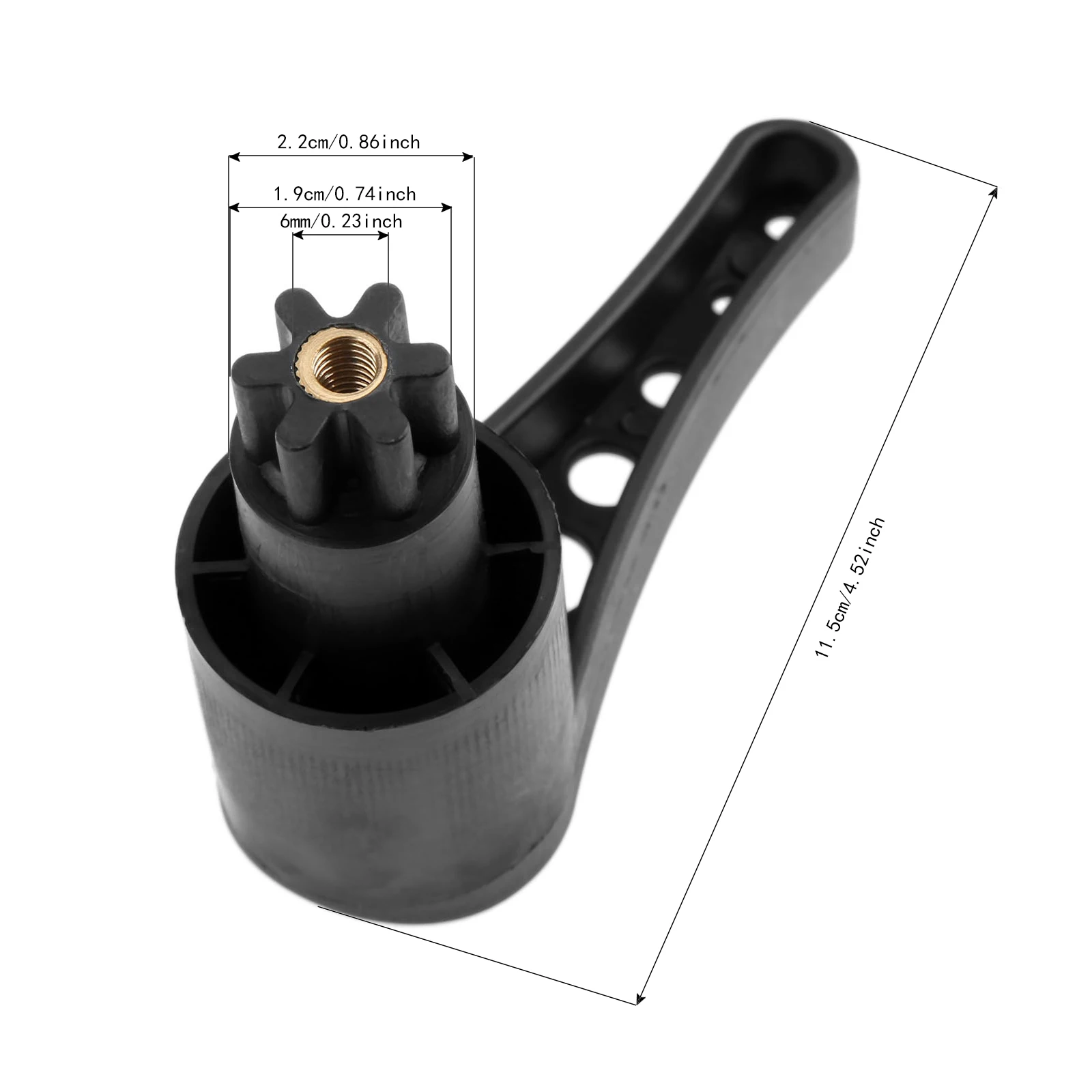 Kayak Rudder Steering Control Handle Grip Replacement Used To Control Rudder Direction For Canoe Dinghy Rowing Boats Accessories kayak tail rudder steering system control kit for direction control