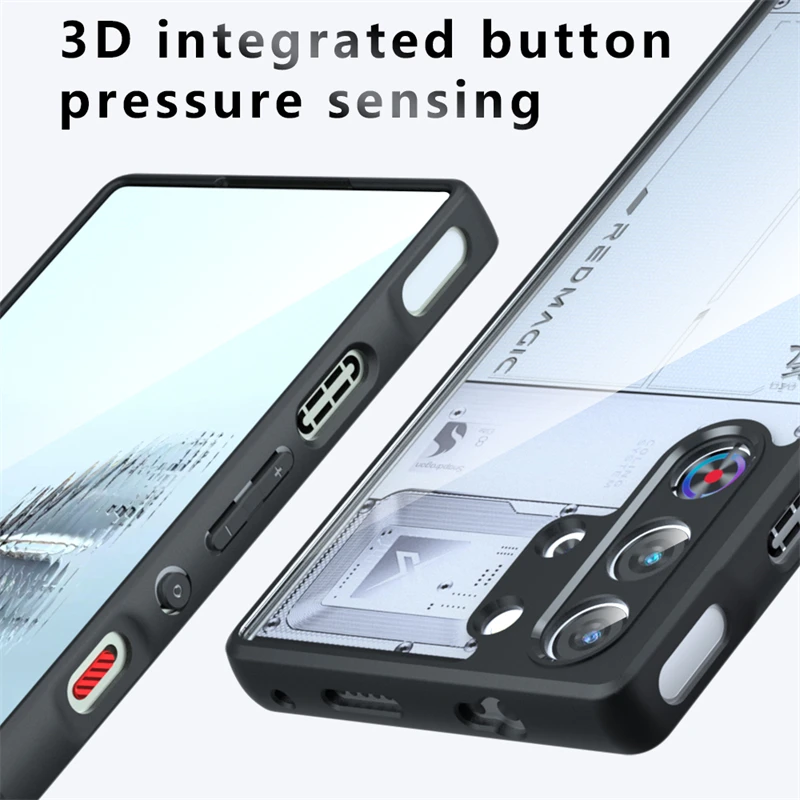 Sleek Matte Transparent Protective Case